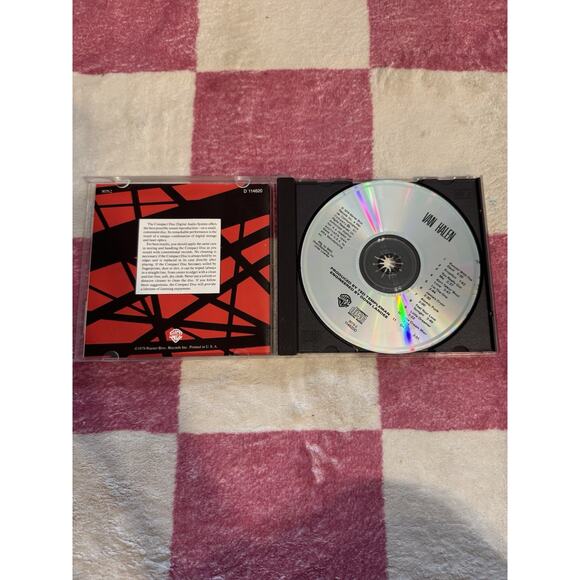 Van Halen CD 1978 vintage rock n roll music - Picture 3 of 3